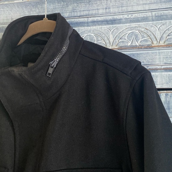 The Gap Lanificio Nello Gori True Black Wool Fatigue Jacket - Picture 5 of 15